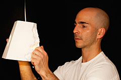 Thumbnail image for Polyester Scratching Lamp von Jaim Telias