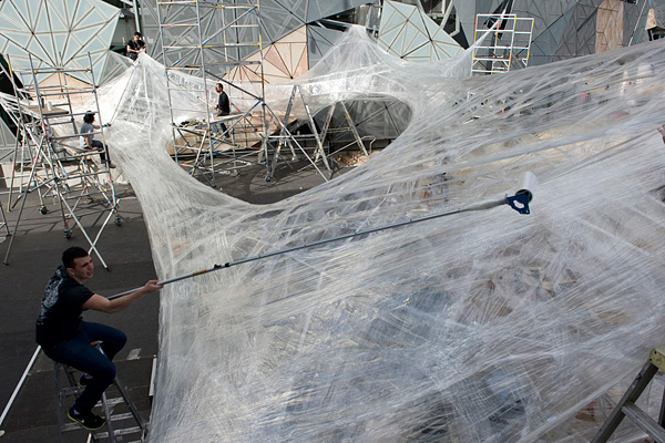Tape-Melbourne-19 Tape Melbourne im Federation Square von Numen / For Use