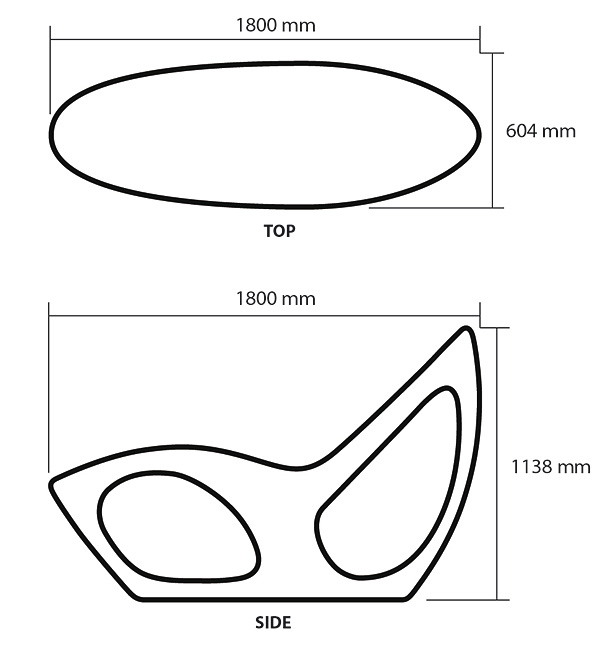 Odyssey Lounge Chair Maße