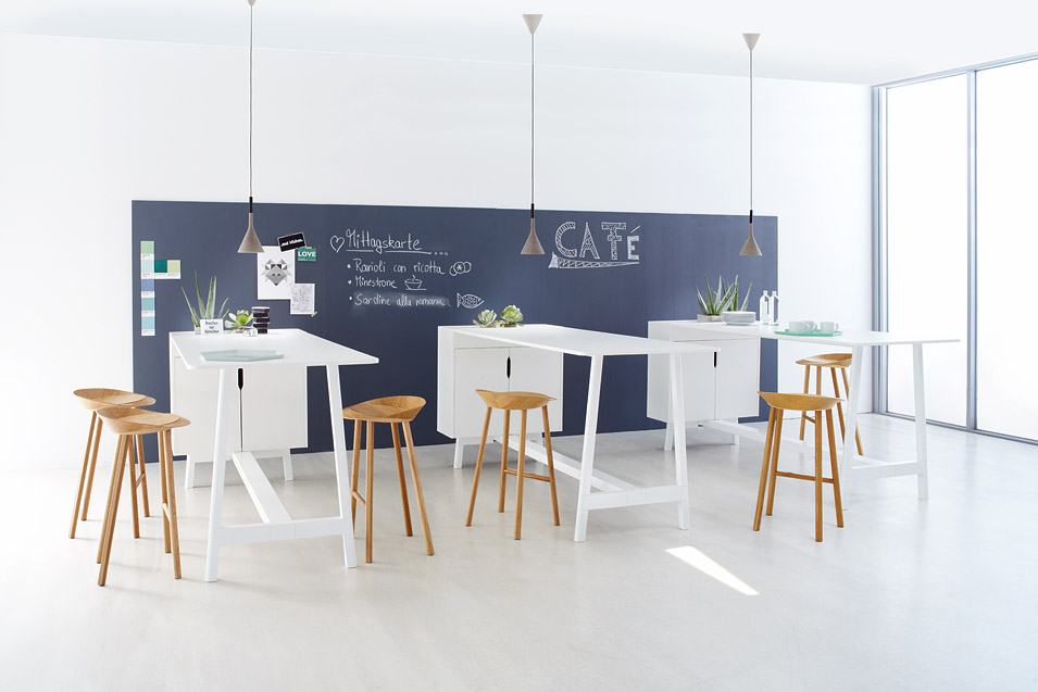 Büro und Wohnzimmer verschmelzen mit ophelis docks Design Möbeln ...
